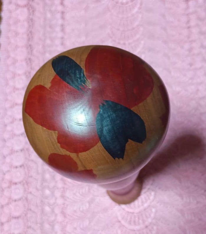 伝統こけし　鳴子　 作並系　 里見正雄作