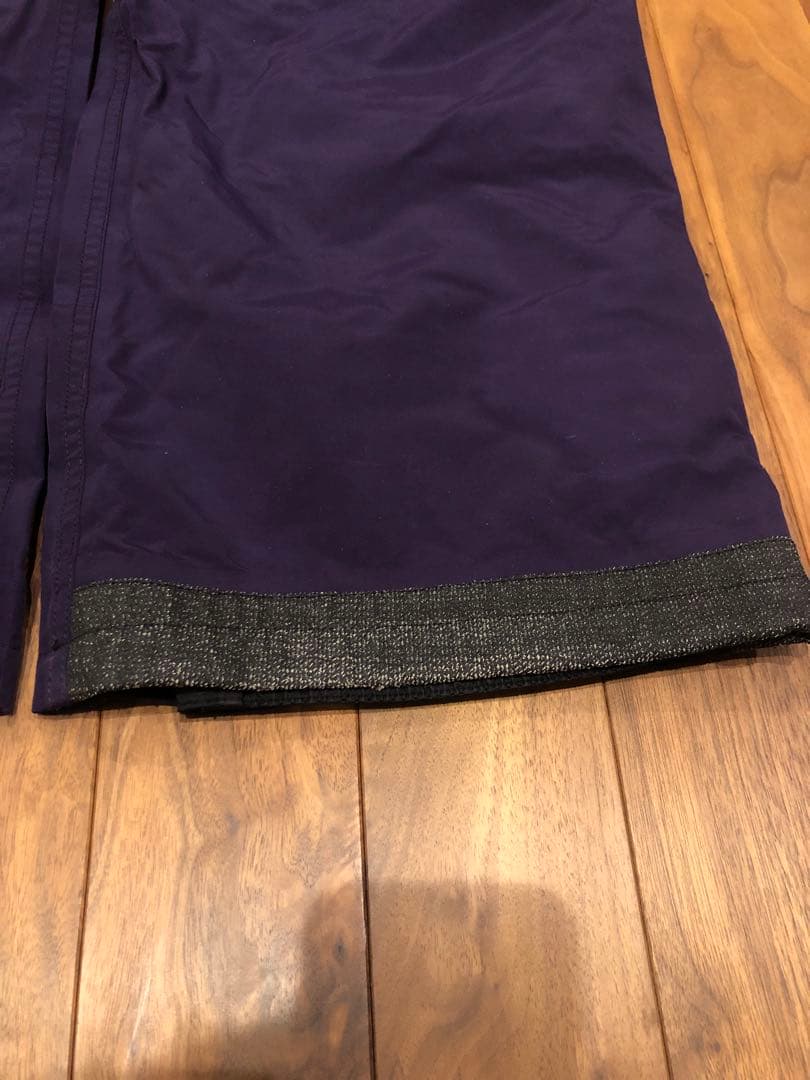 Greenclothing グリーンクロージング ビブパンツ パープル サイズS