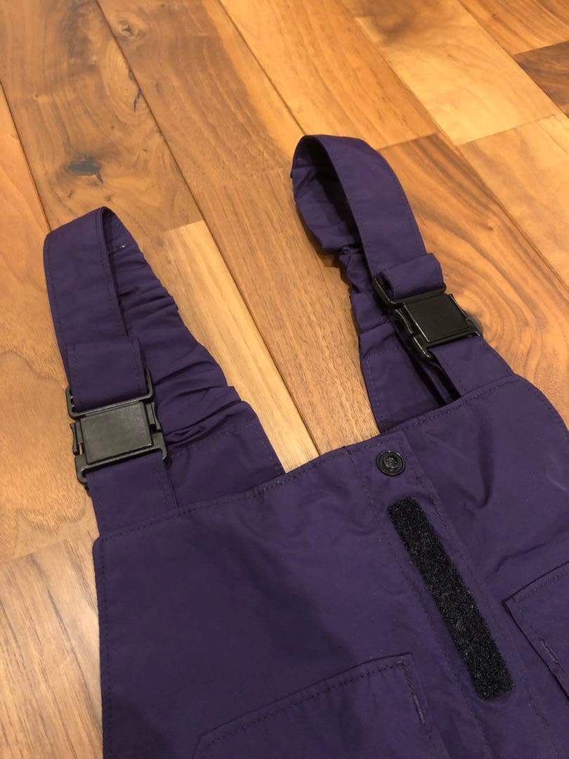 Greenclothing グリーンクロージング ビブパンツ パープル サイズS