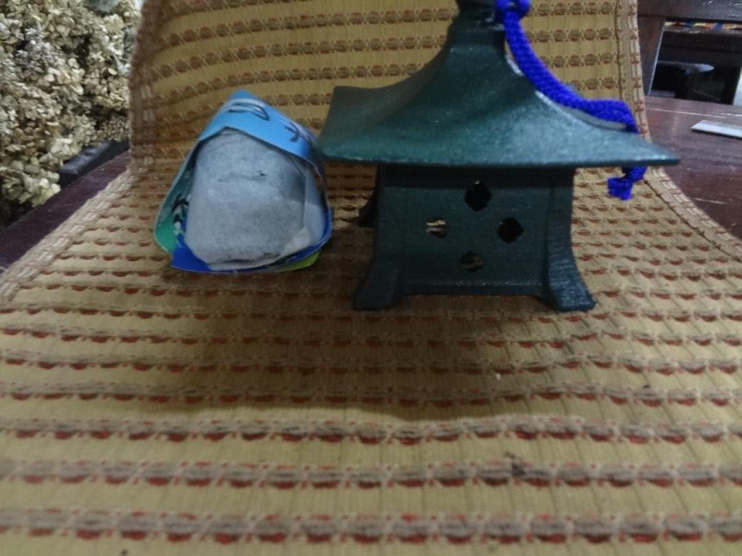 南部鉄器　風鈴　あずまや風鈴合掌造　大サイズ　未使用品