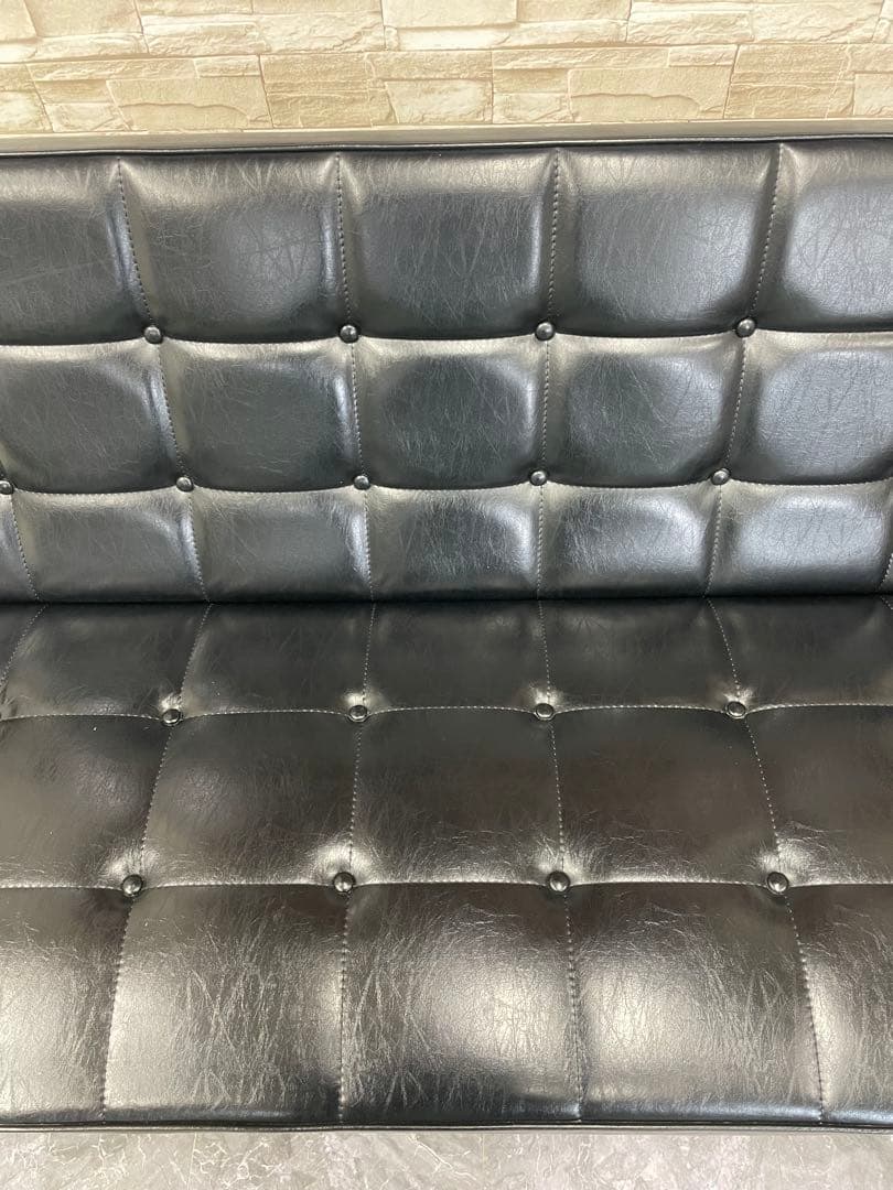 カリモク60 Ｋチェア ２シーター ブラック