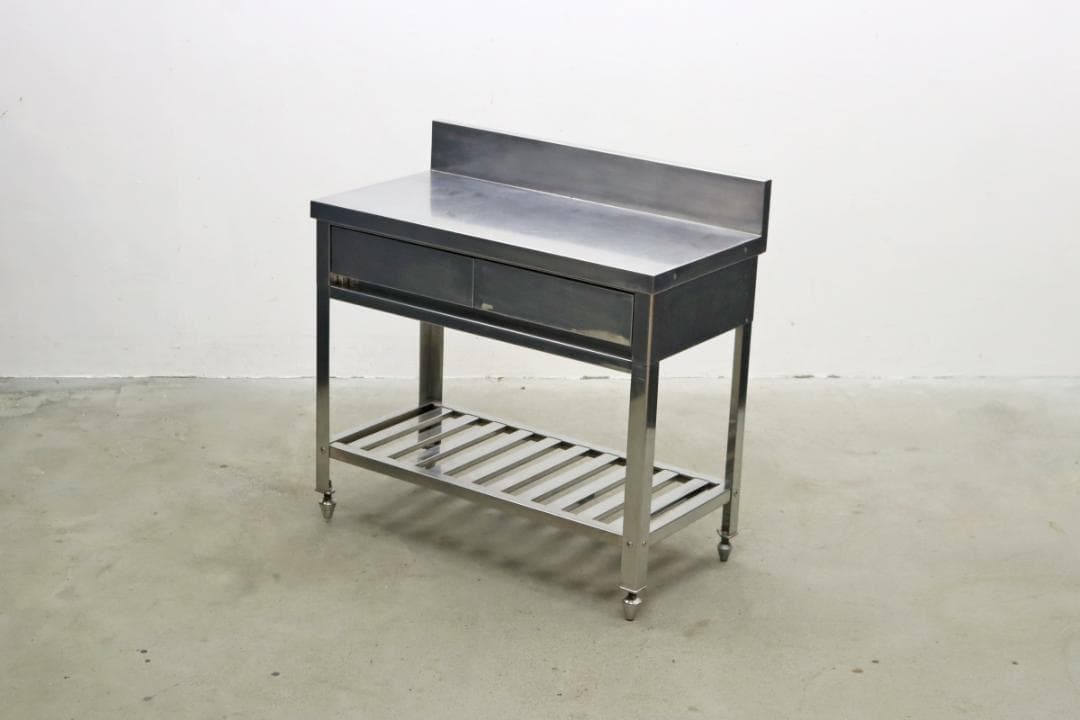 ステンレス 作業台 コンソール キャビネット 収納 キッチン カウンター