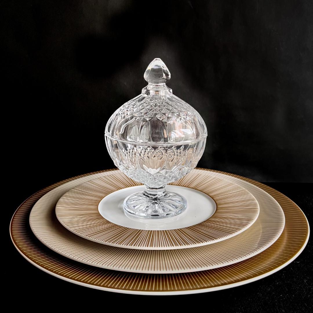 ★新品未使用　超美品★フランスBernardo ゴールド　大皿　サービスプレート