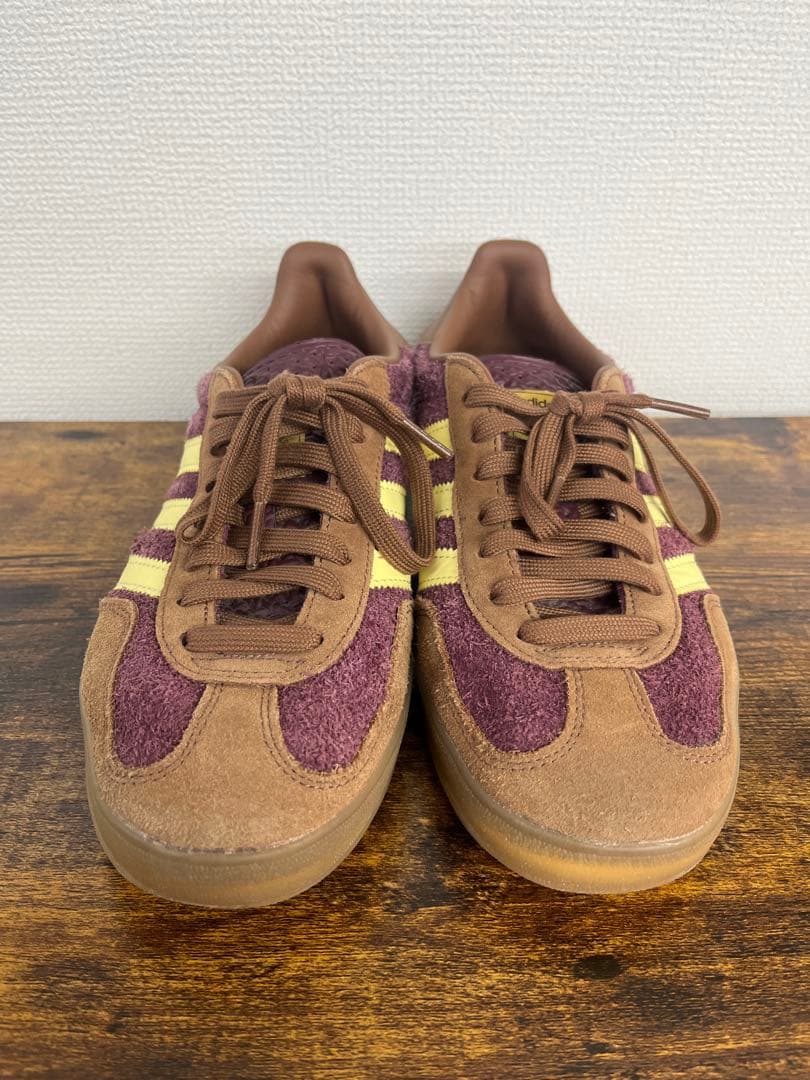 adidas gazelle indoor パープル　SIZE 26.5cm