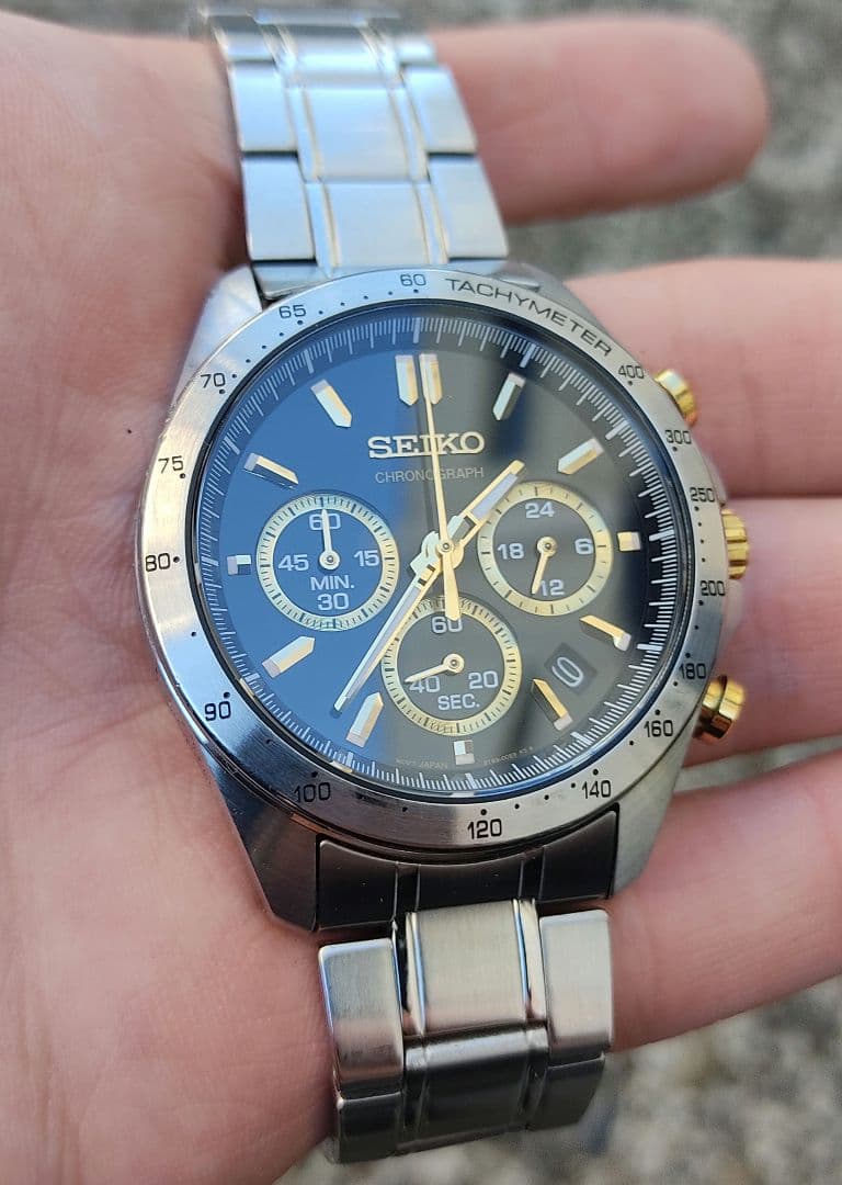 美品 SEIKO CHRONOGRAPH SBTR015 セイコー セレクション