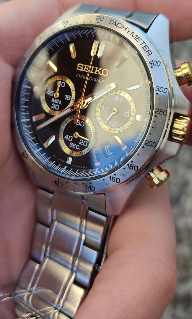 美品 SEIKO CHRONOGRAPH SBTR015 セイコー セレクション