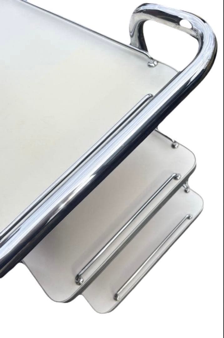 HIKARI 横幅103cm 業務用 配膳 ワゴン カート 3段 白