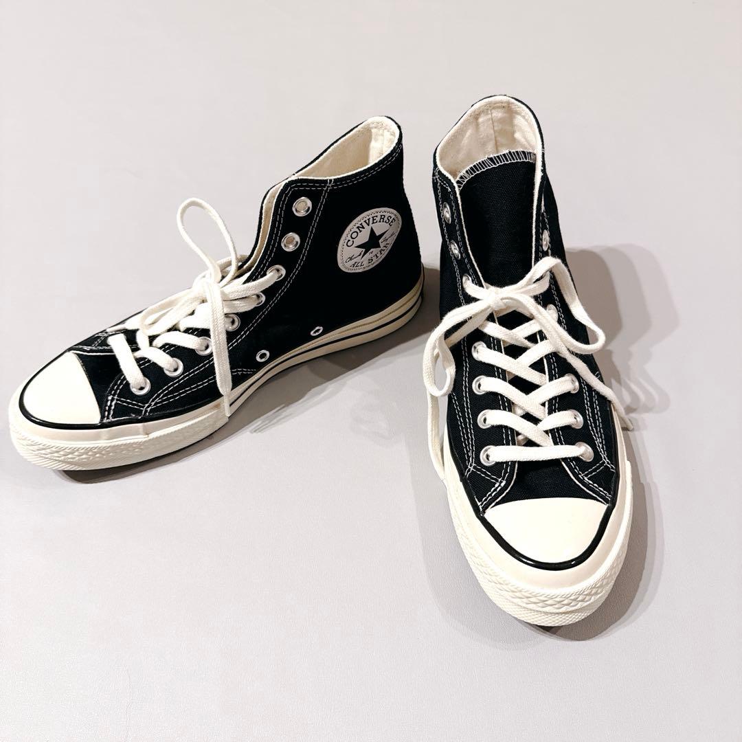 極美品✨CONVERSE CT70 チャックテイラー70 黒 25.5 海外限定