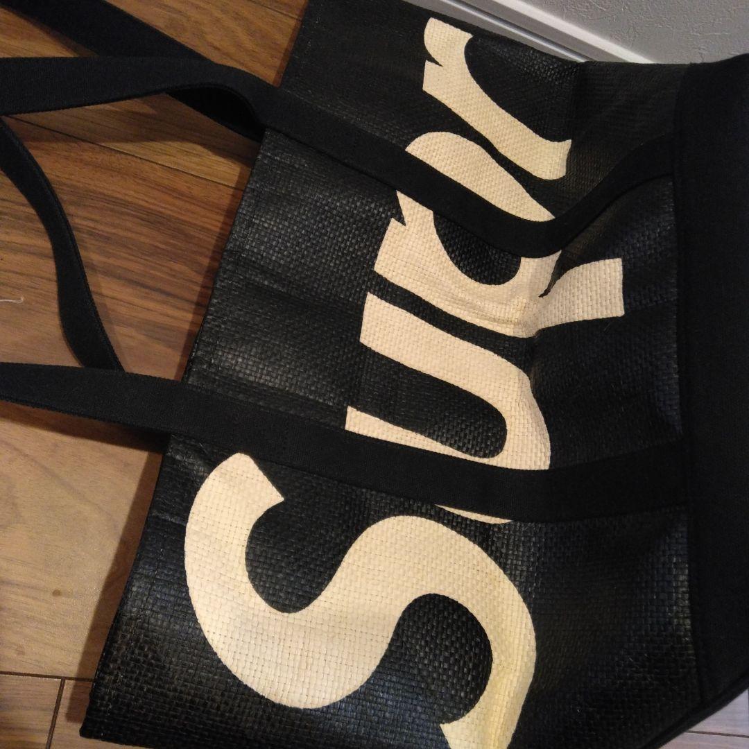 Supreme 20SS RaffiaTote ラフィアトートバッグ ブラック