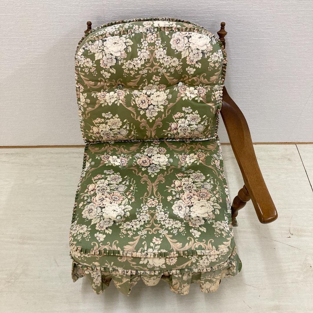 【飛騨産業】キツツキ　穂高　片アームチェア　一人掛けソファ