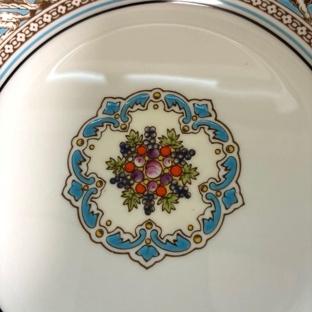 【箱付・未使用品】ウェッジウッド　フロレンティーンターコイズ　デザート７点セット