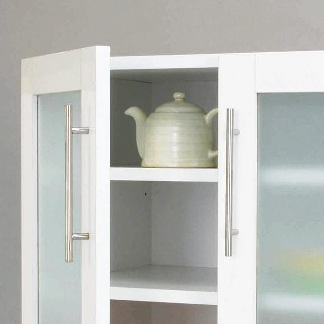 《新品・送料無料》カトレア食器棚 90-90
