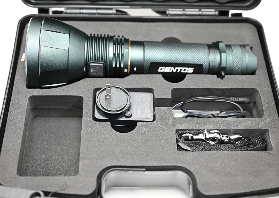 新品 GENTOS ハイパワー LEDフラッシュライト UT-618R