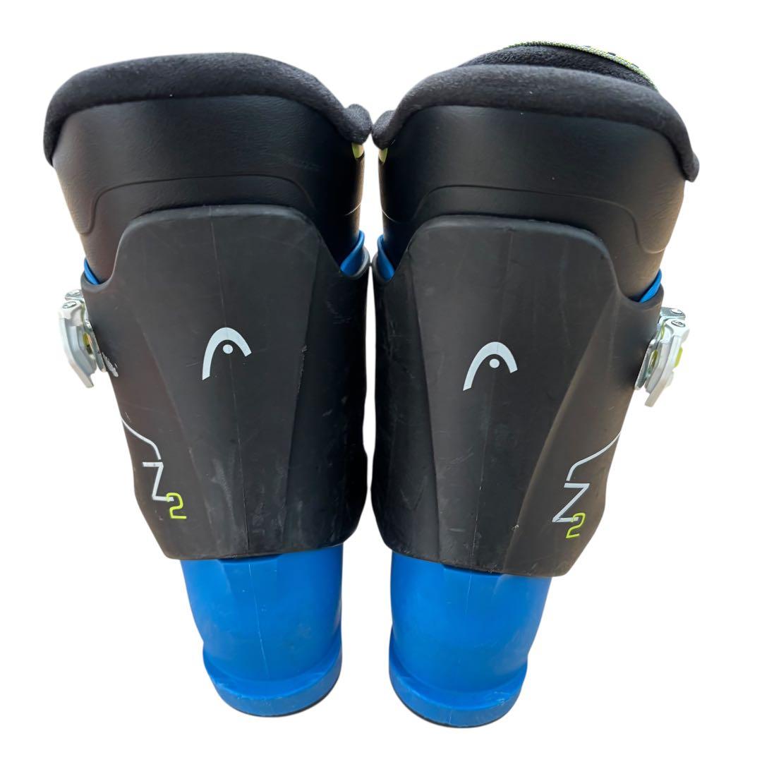 男の子　ジュニア　110cm head 21-21.5cm スキー　ストック付