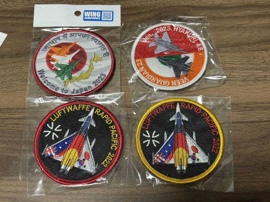 航空自衛隊　共同訓練　ワッペン