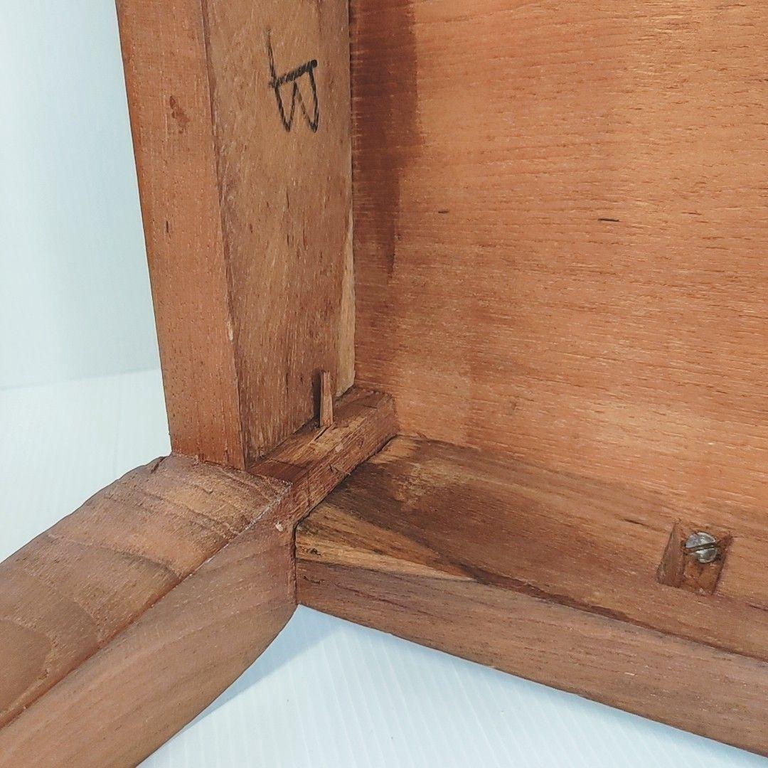 猫脚ミニテーブル 彫刻入り