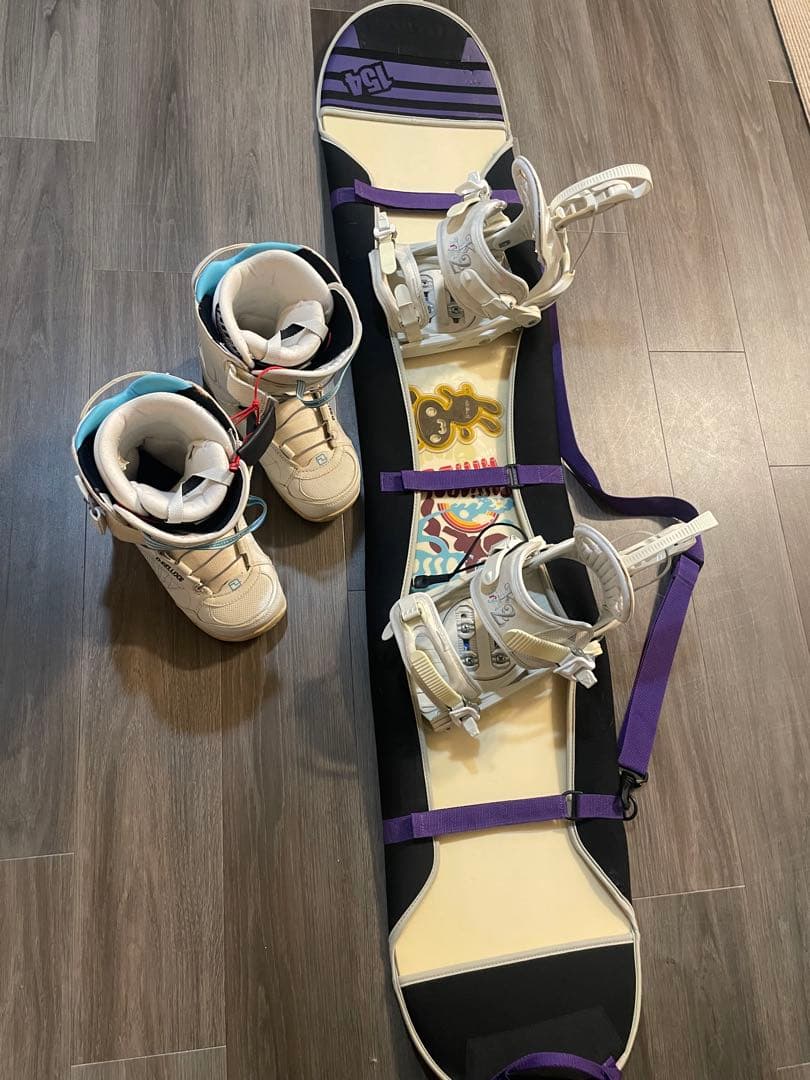 ＊4点セット＊スノーボード　スノーボードカバー　ビンディング　ブーツ
