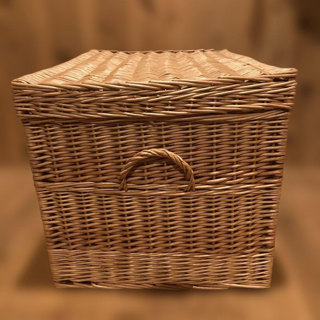 キャトル・セゾン　フランス柳トランク　Lサイズ　雅姫　フランスラタン