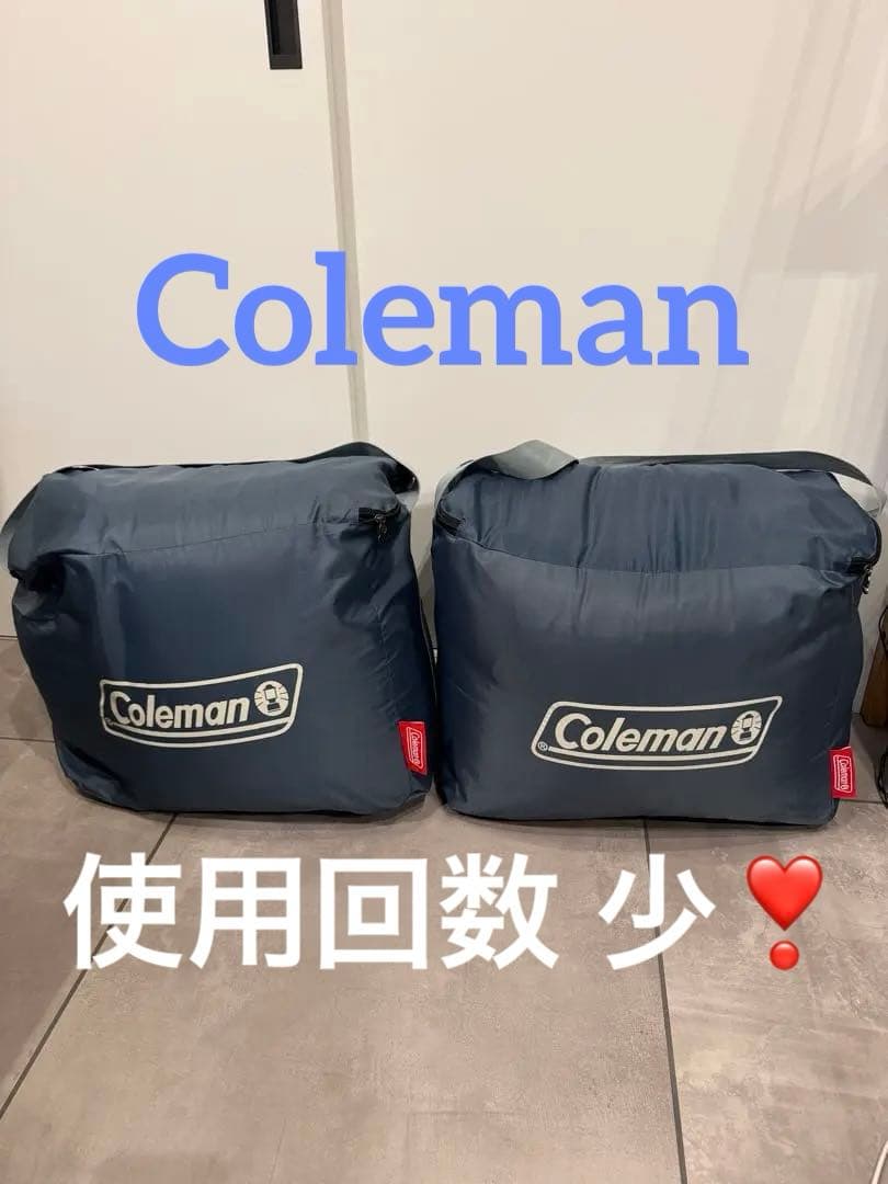 コールマン　マルチレイヤースリーピングバッグ　2個セット　寝袋　キャンプ