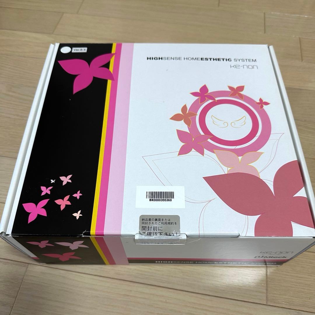 家庭用脱毛器 ケノン ver8.4 ホワイトピンク