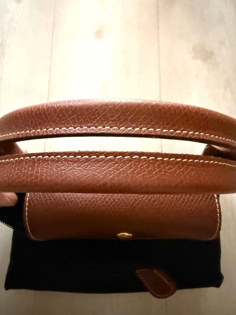 美品　ロンシャン ボストンバッグ L