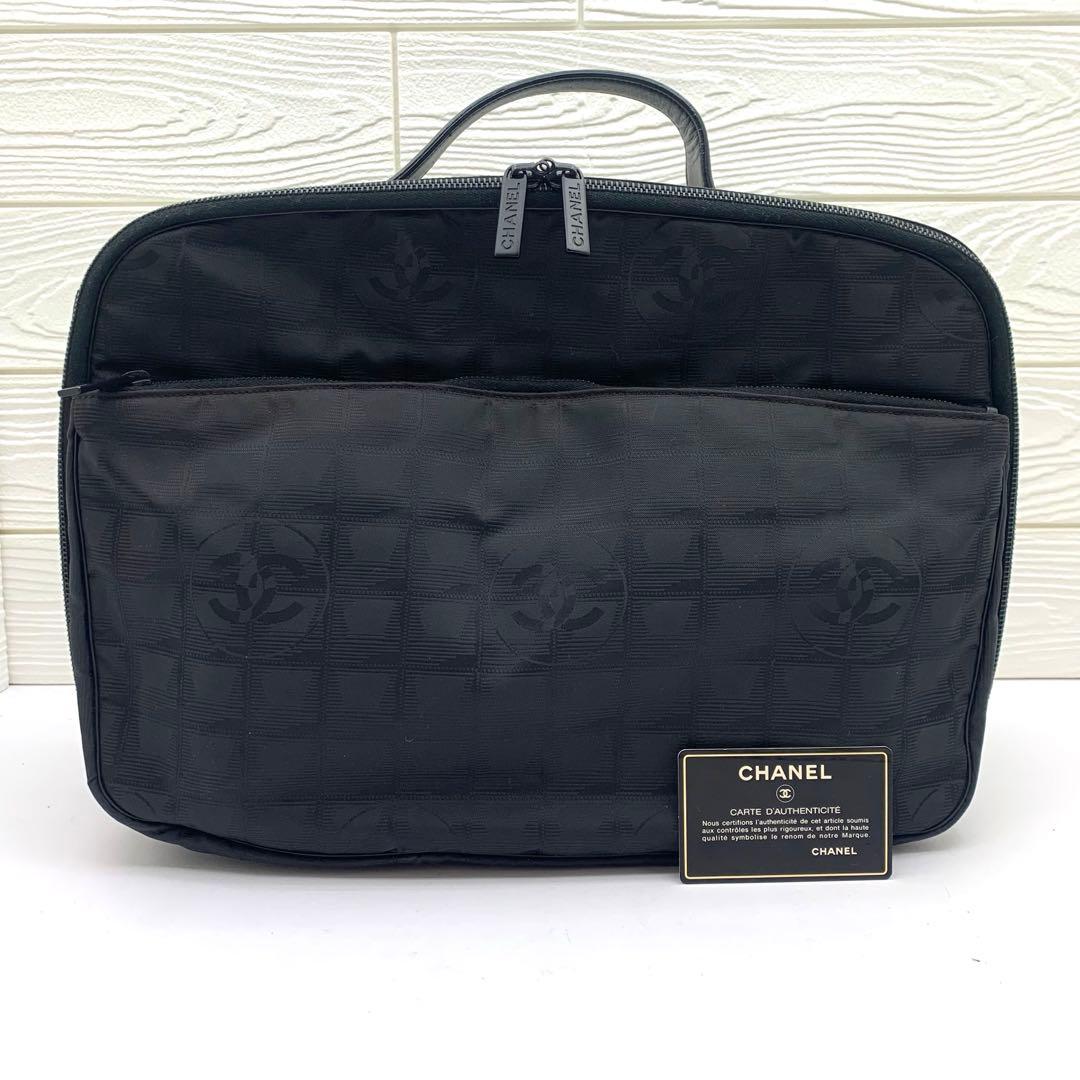 希少！CHANELシャネルニュートラベルライントラベルバッグスーツケース2Way