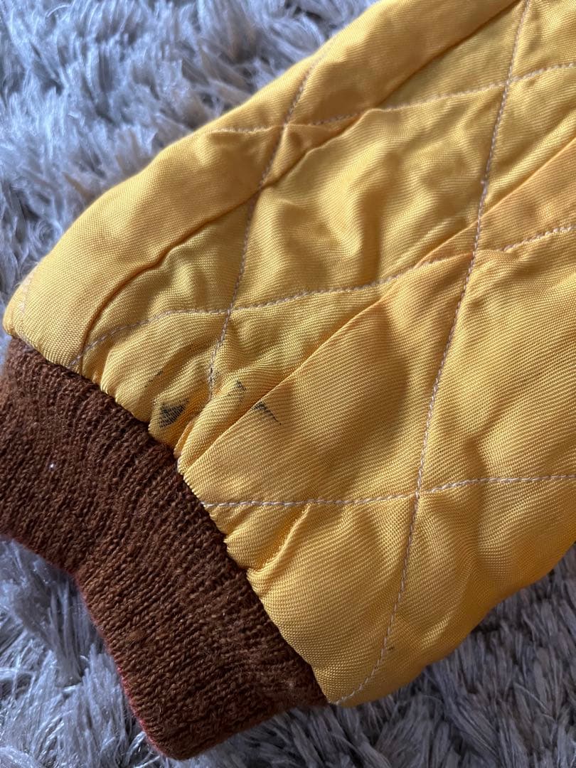 おこ テーラー東洋　港商　スカジャン　別珍　ブルドッグ　虎