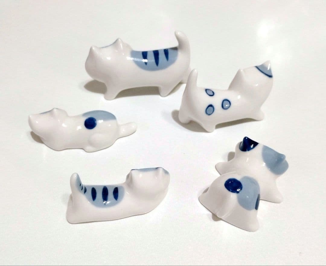 マンハッタナーズ　猫　箸置き