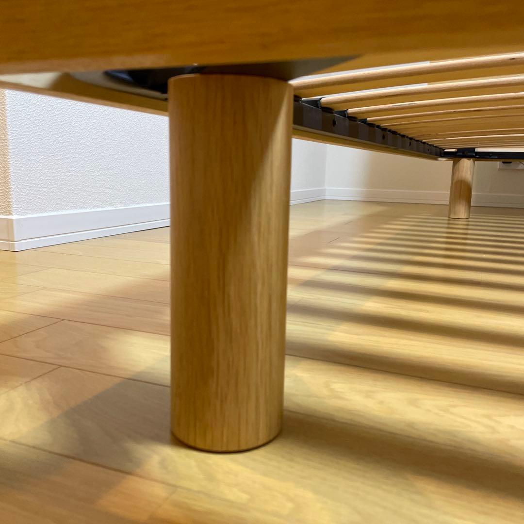 無印良品 木製ベッドフレーム シングル オーク