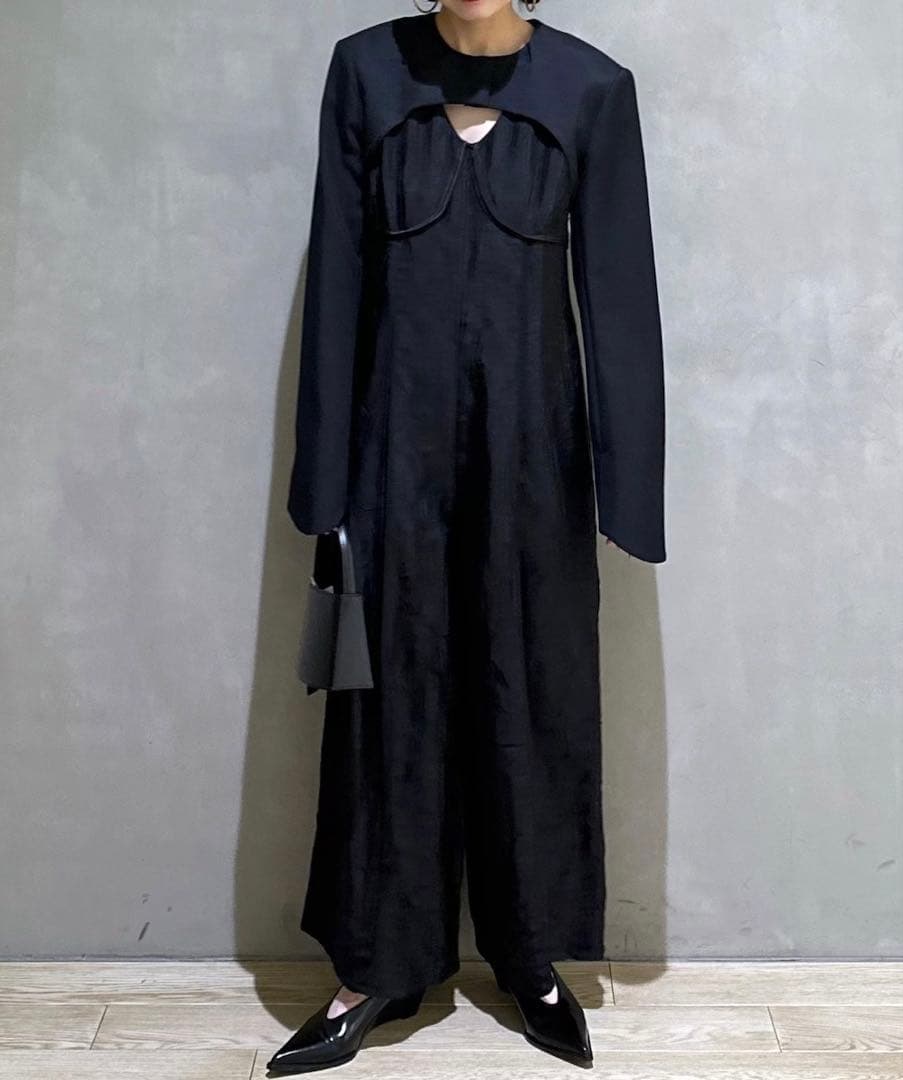 24SS ADAM ET ROPÉ アダムエロペ グロッシーロンパース