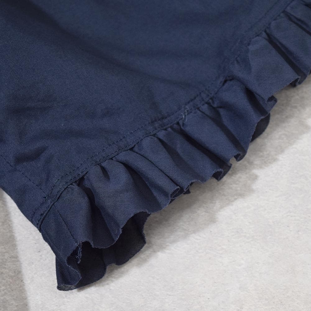 アルベロベロ OLLEBOREBLA ぶたさん ビーズ装飾 綿ローン ブラウス