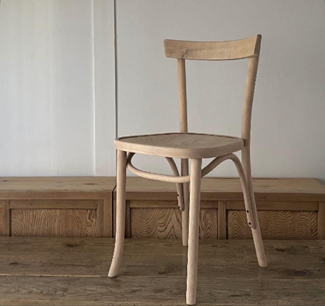ポーランド ベントウッドチェア　古い椅子　曲木　アンティーク　ダイニングチェア