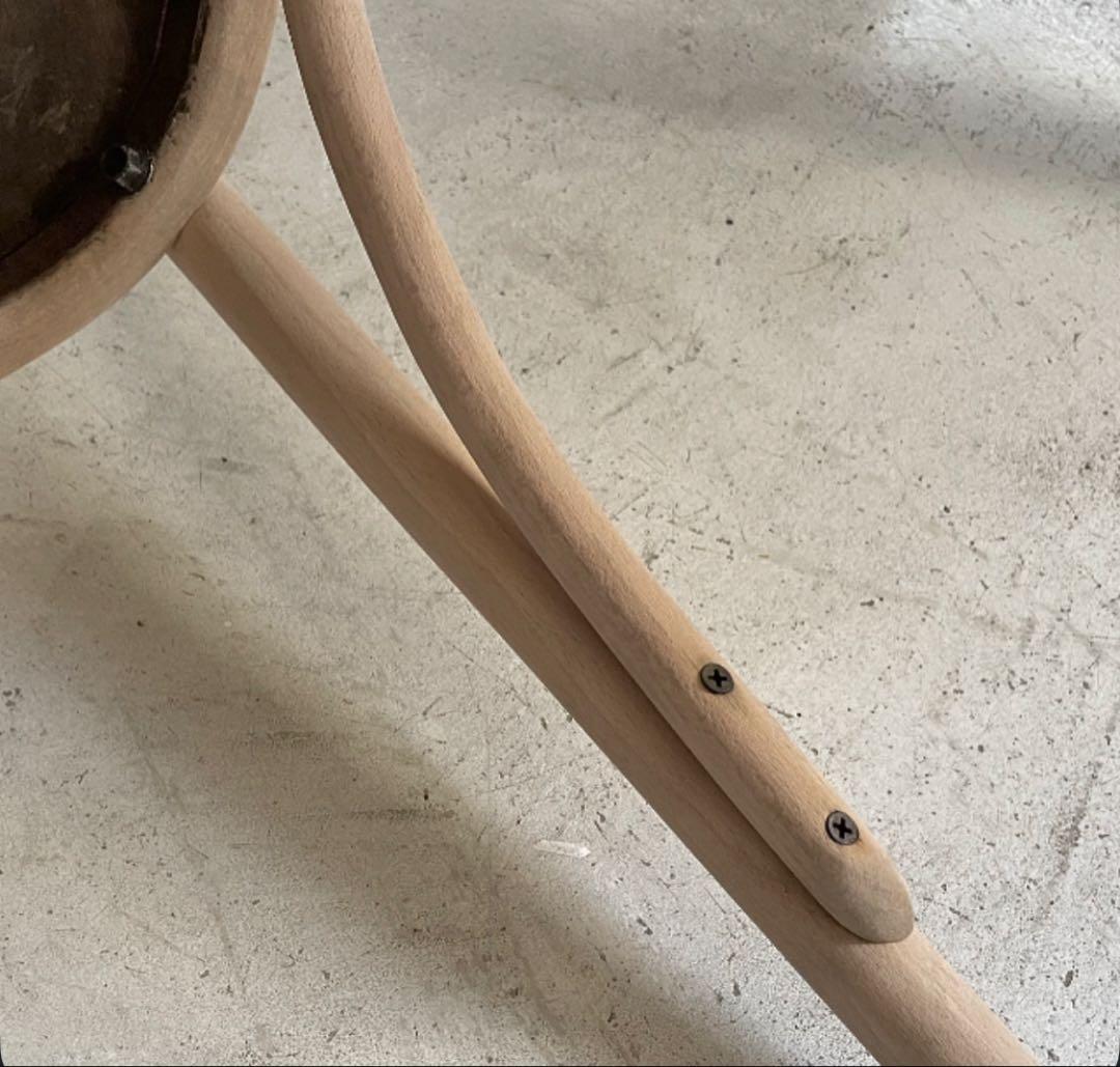 ポーランド ベントウッドチェア　古い椅子　曲木　アンティーク　ダイニングチェア