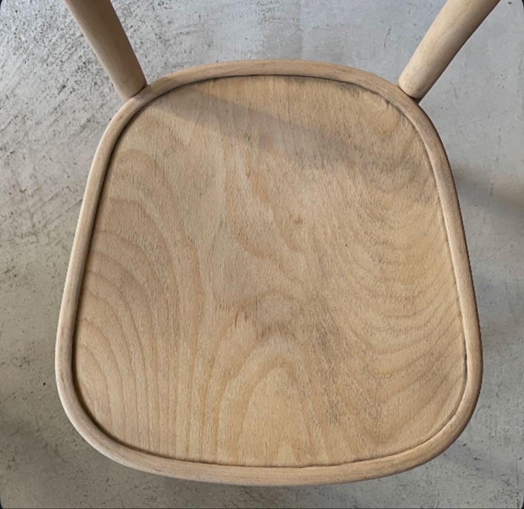 ポーランド ベントウッドチェア　古い椅子　曲木　アンティーク　ダイニングチェア