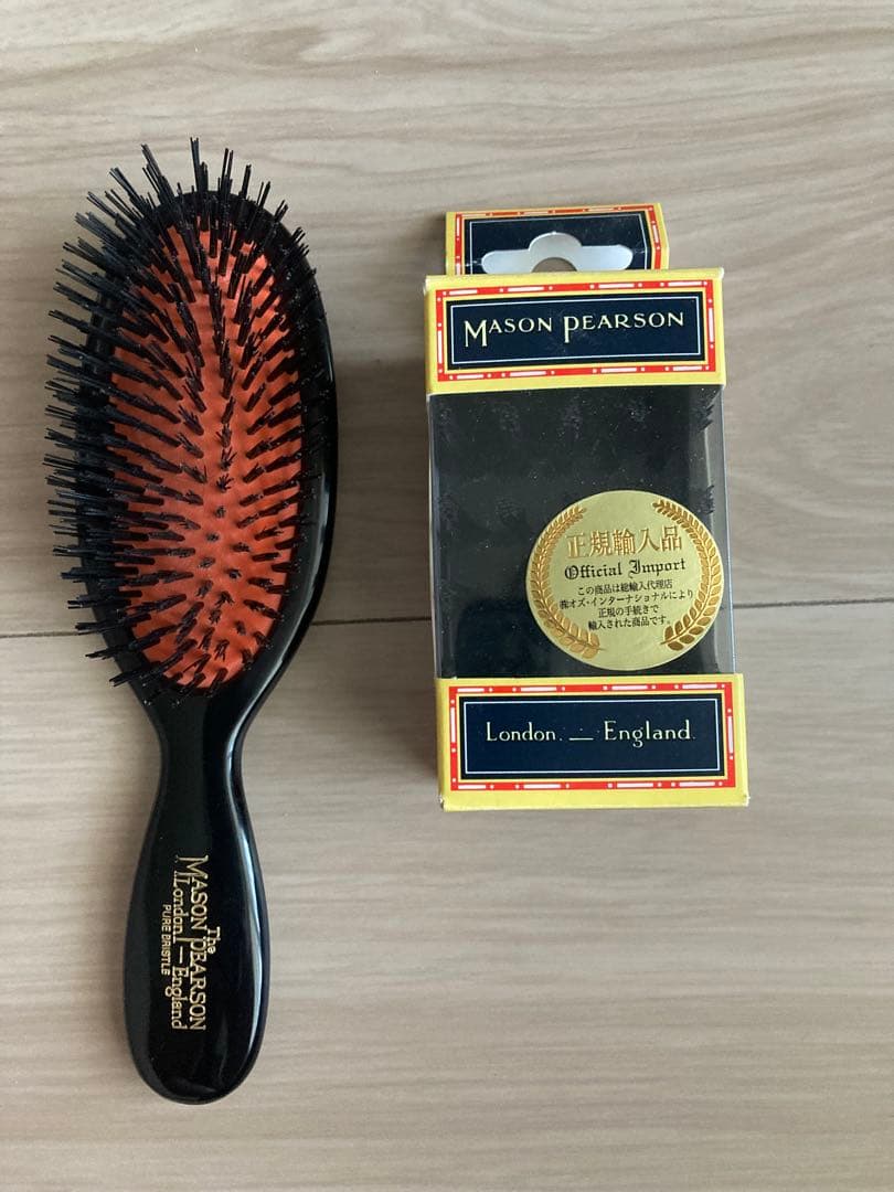 MASON PEARSON ポケットブリッスル　クリーニングブラシ付