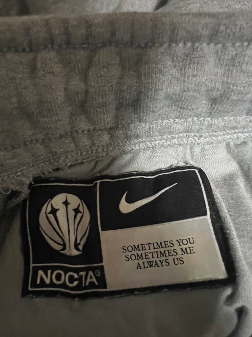 NIKE × NOCTA DRAKE スウェットセットアップ　Sグレー