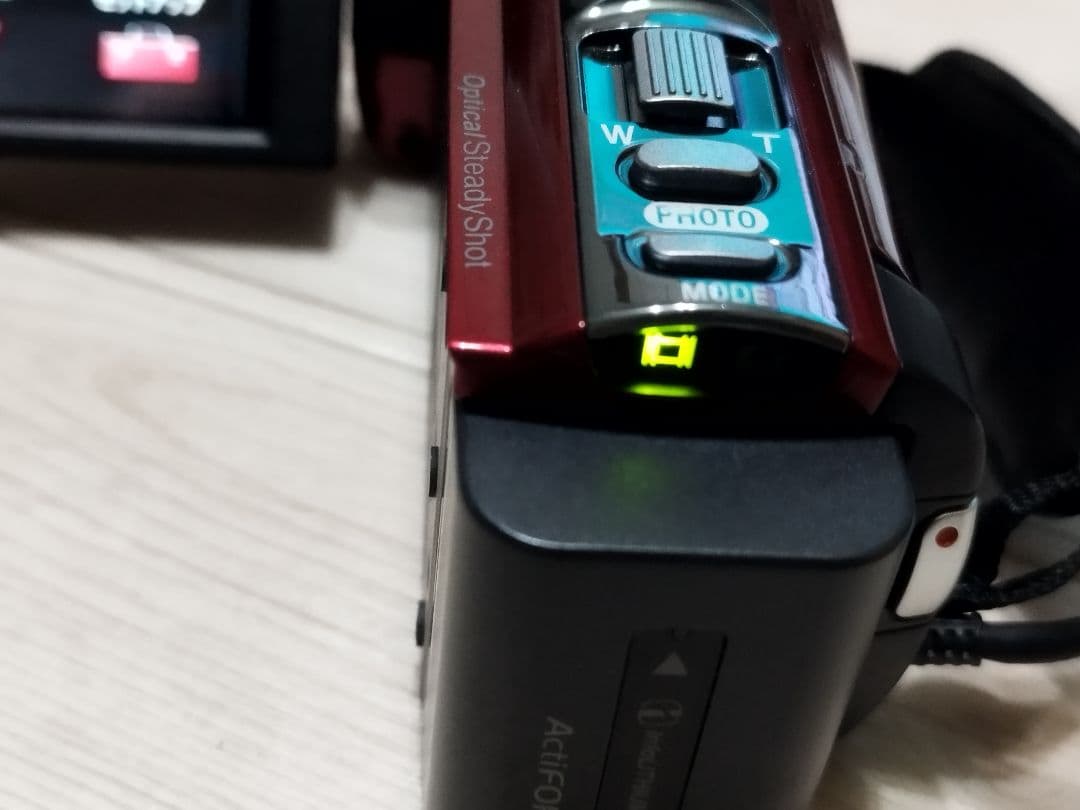 SONY HDR-CX180 ビデオカメラ ハンディカム レッド