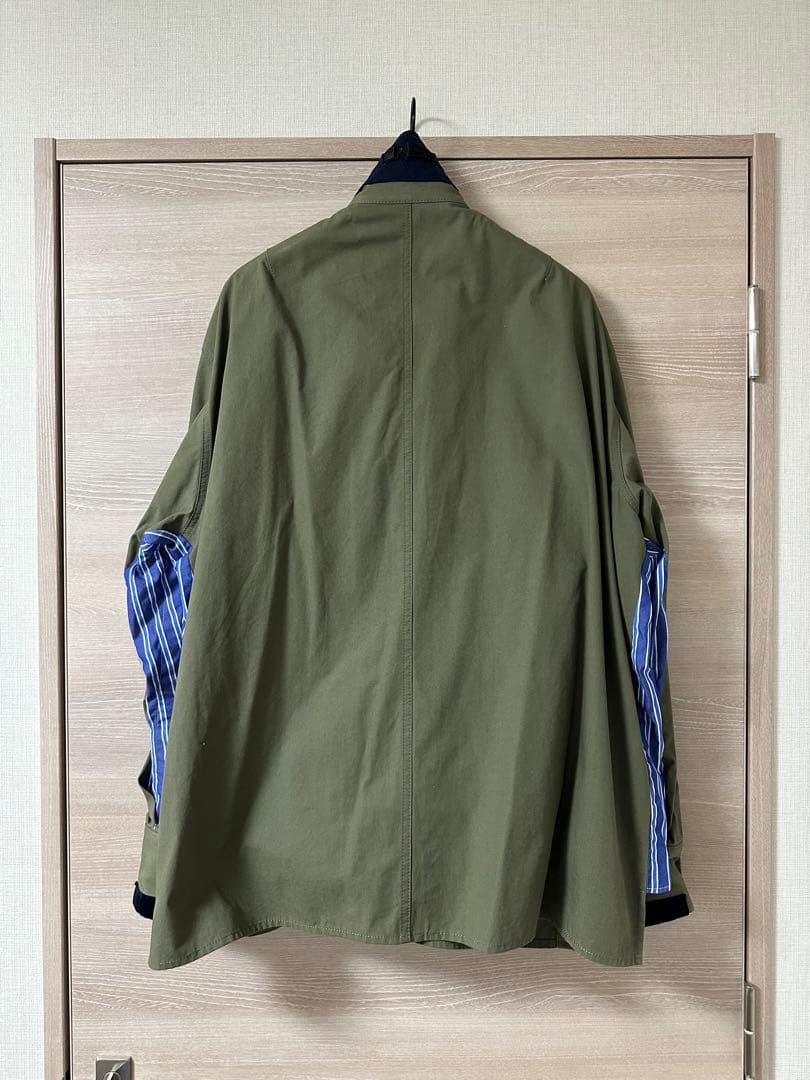 sacai ドッキングミリタリーシャツ