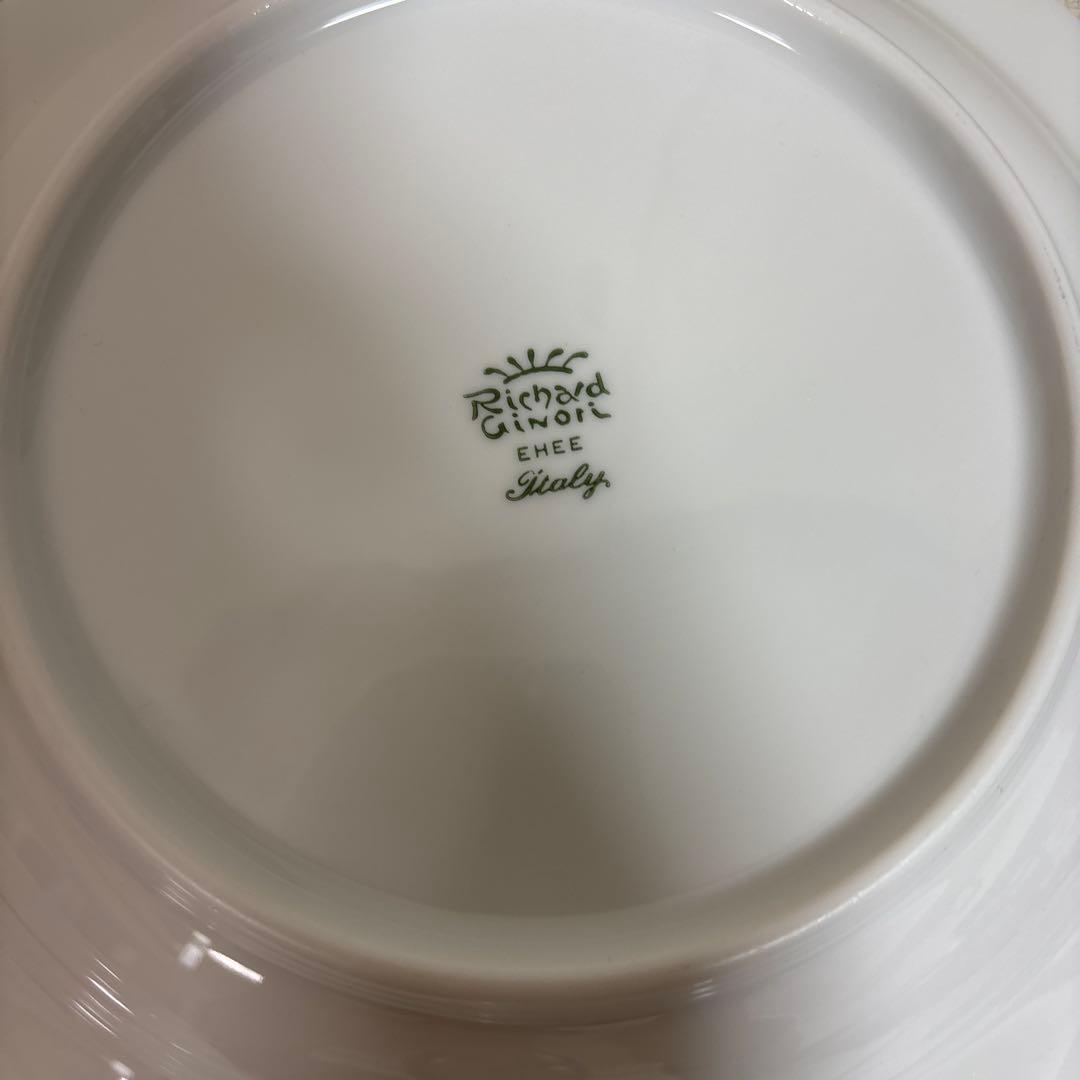 未使用美品　リチャード ジノリ ジオポンティサーカス　プレート　21cm 3枚