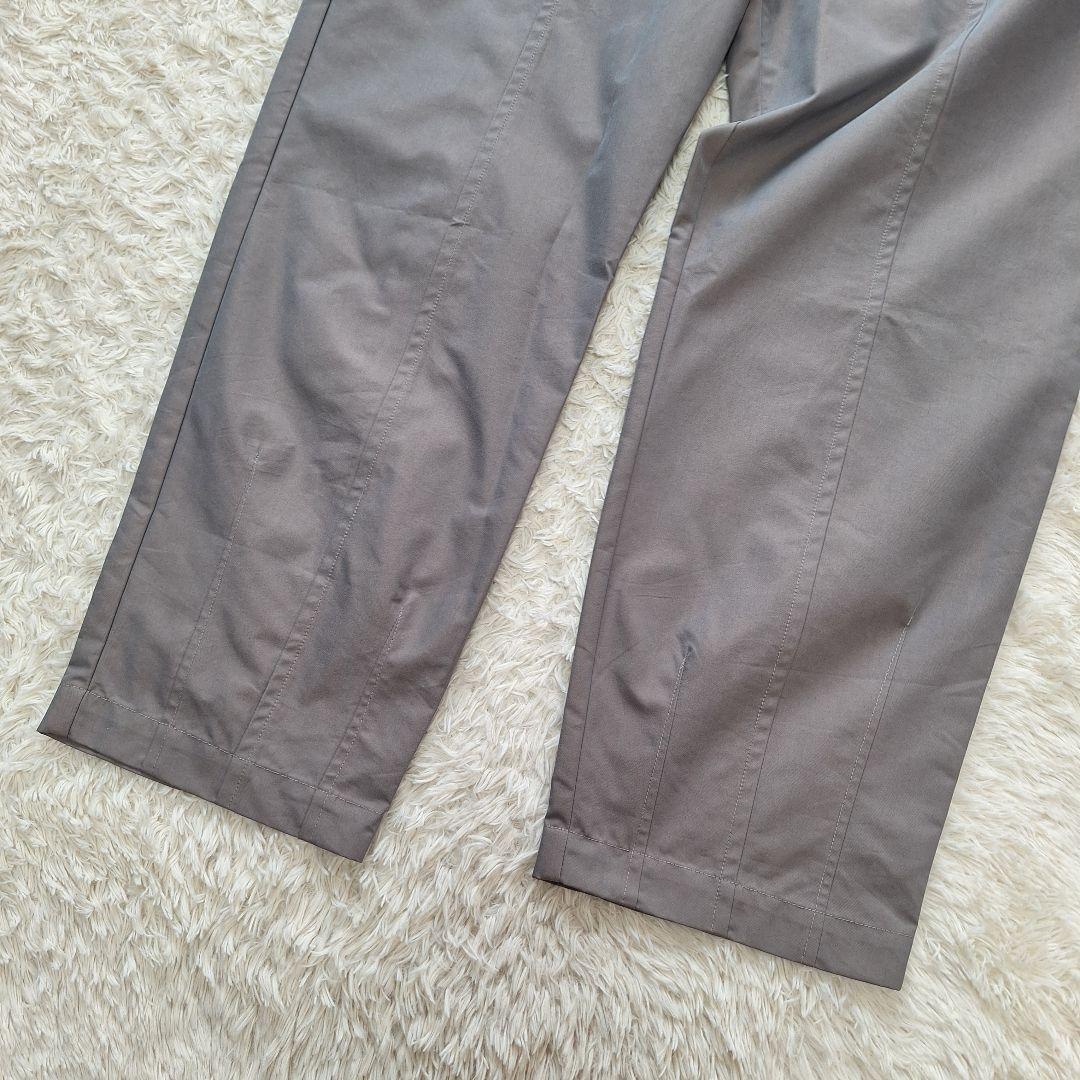 【美品】カベサロッソ　カーブシルエットタフタサロペット　グレー　38