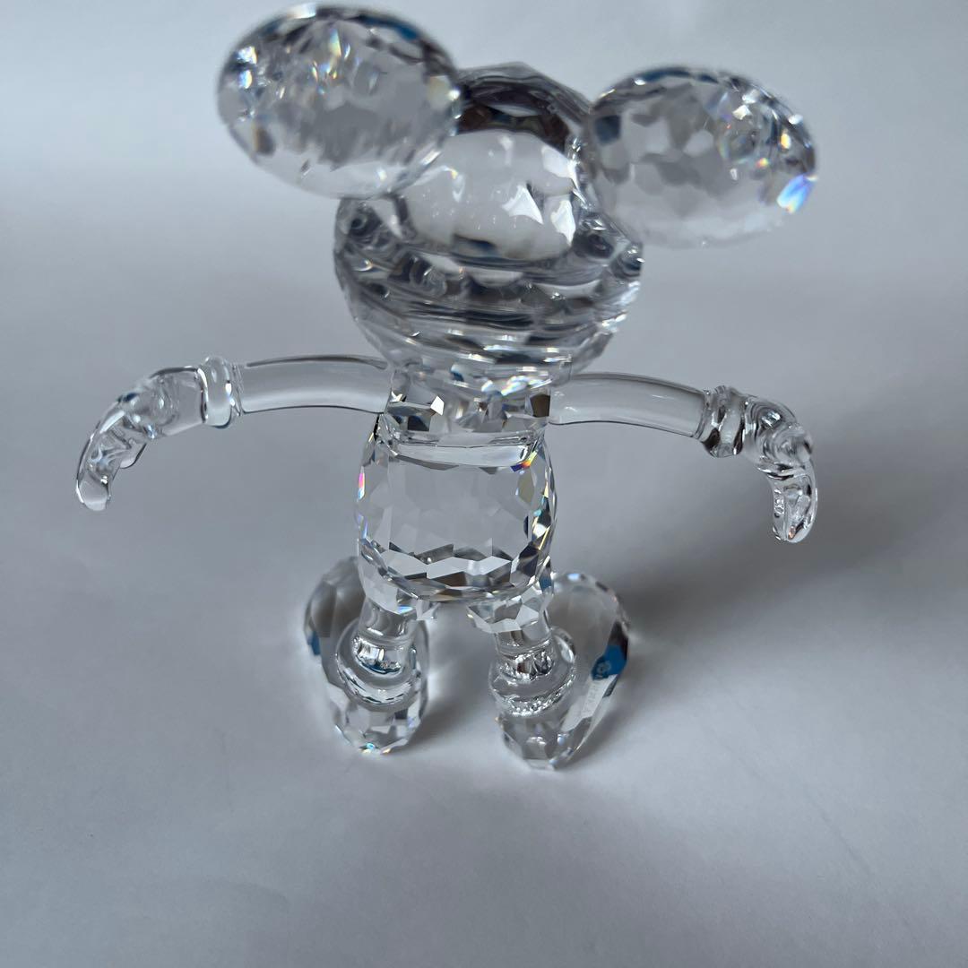 Swarovski ミッキー型クリスタル置物