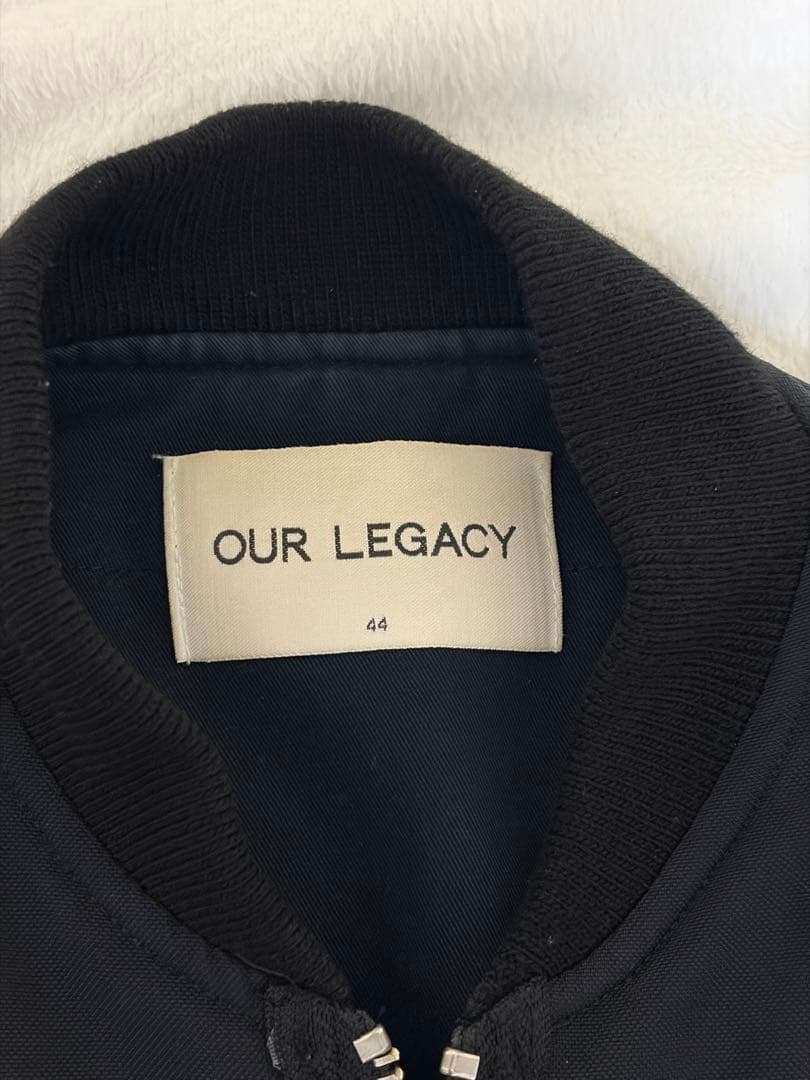 ジャケット・アウター our legacy double zip Black ma-1