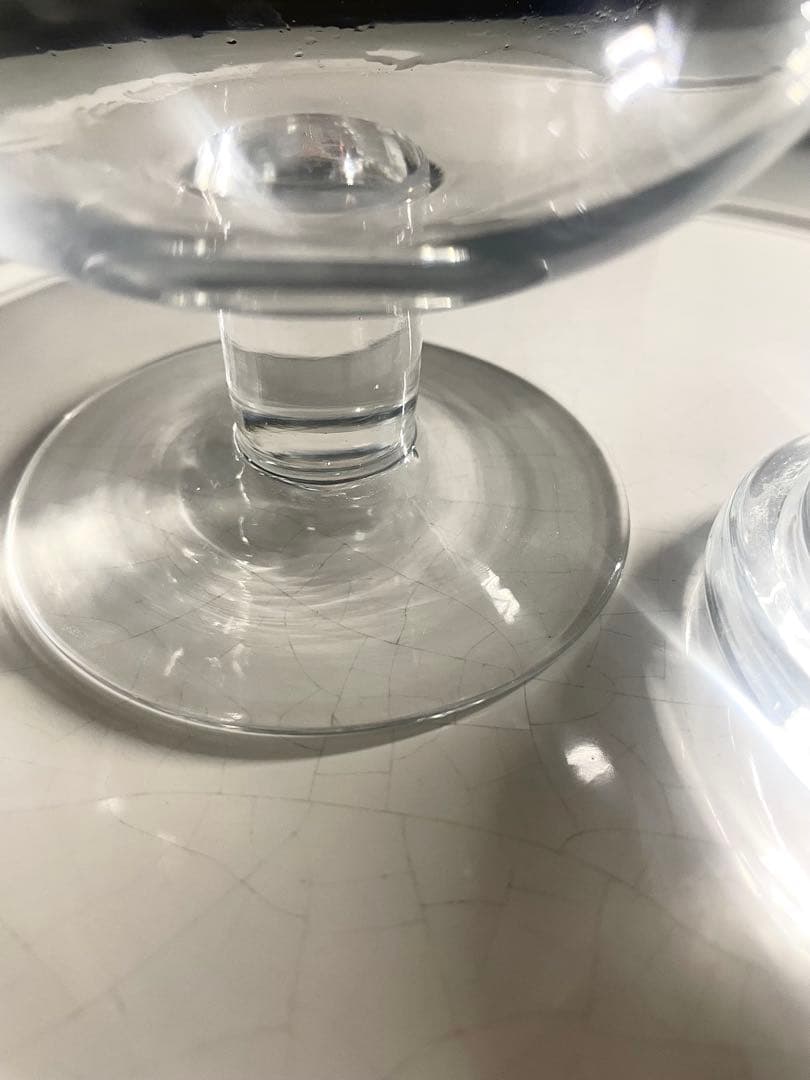 【値下げ中】LAN glasswork ガラス　蓋付き容器 小物入れ
