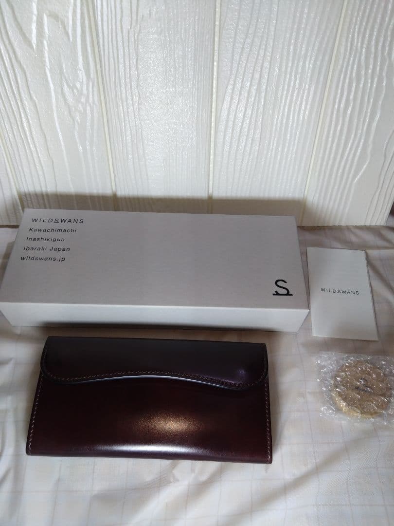 未使用 ワイルドスワンズ #8 シェルコードバン WAVE Cordovan