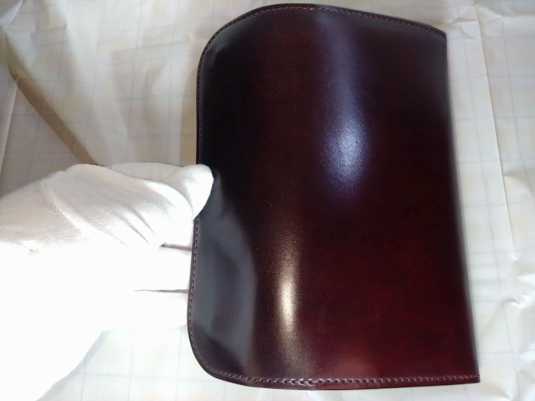 未使用 ワイルドスワンズ #8 シェルコードバン WAVE Cordovan