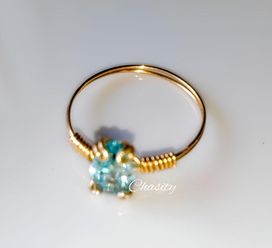 極上の逸品✨ Kgf14 宝石ルース カンボジア産 ディープブルー ジルコン