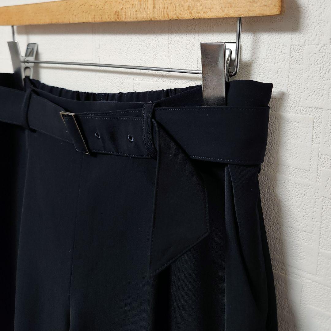 グリーンレーベルリラクシング　レディース　パンツ　スーツ　セットアップ　濃紺