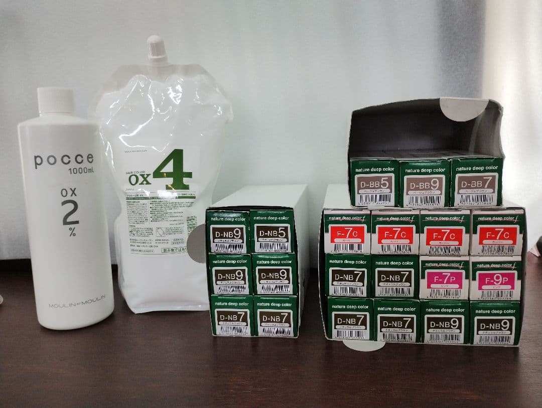 ムーランエムーラン　カラーリング剤セット