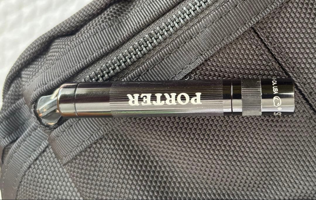 PORTER HEAT ウエストバッグ クロスバッグ 黒 吉田カバン