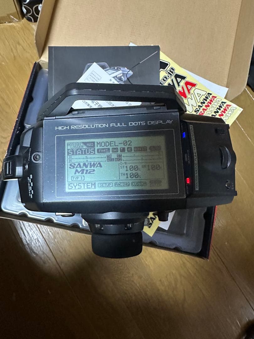 １日のみ使用　美品　サンワ　M12 RX-471×2個　Wレシーバーセット